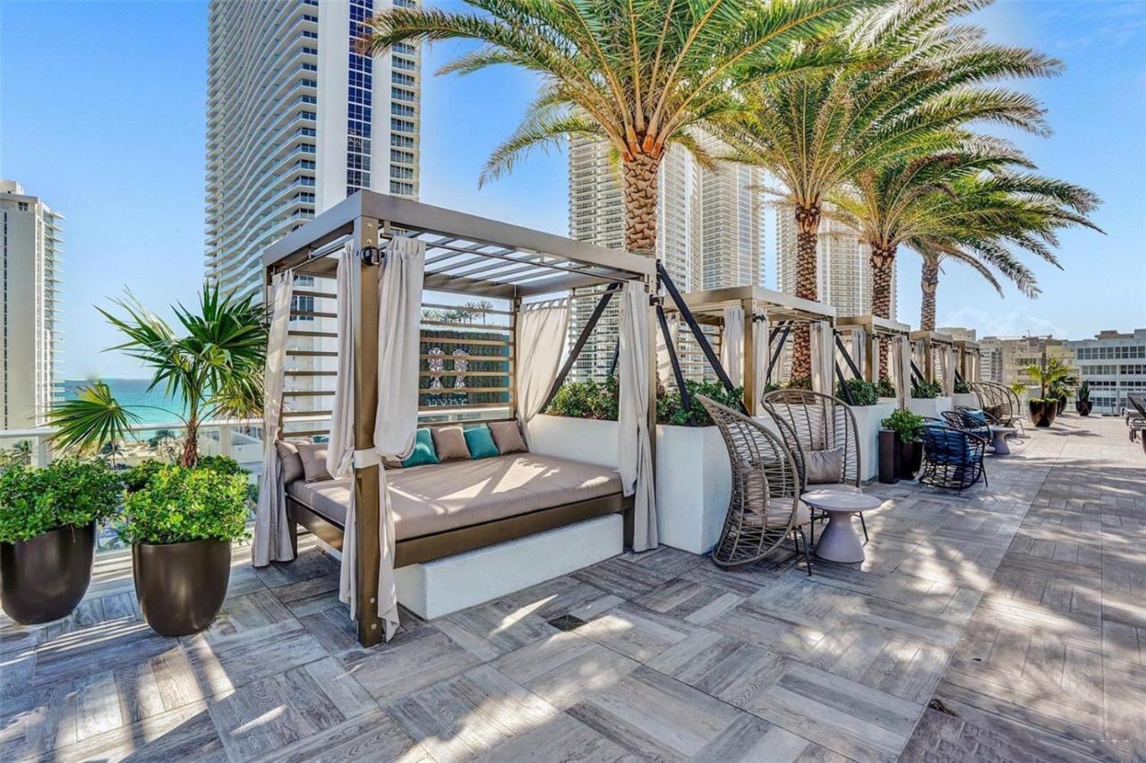 Hyde Beach House Three-Bedroom, Waterfront, Ocean And Intercostal View, Rooftop Pool, 5 Min Walk To Beach ฮอลลีวูด ภายนอก รูปภาพ
