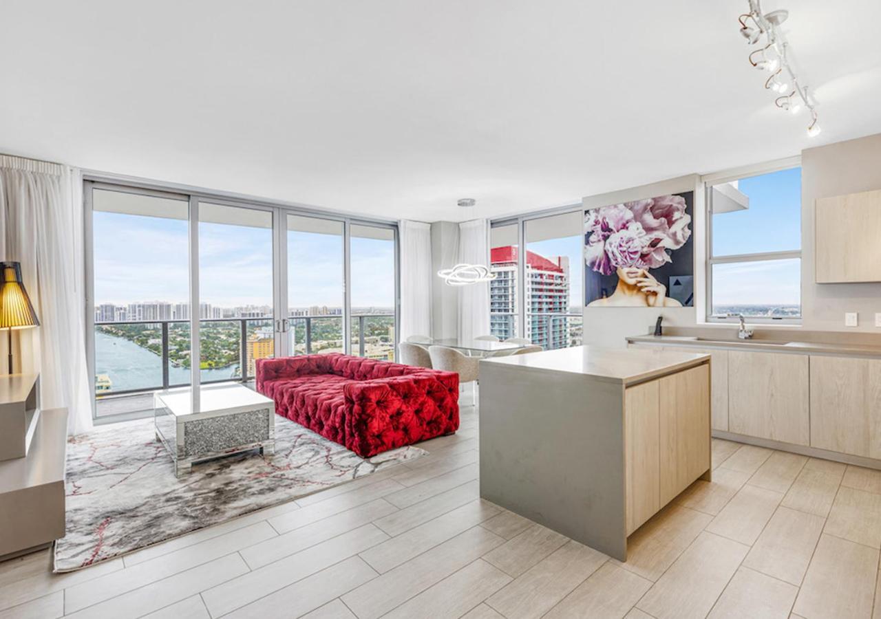 Hyde Beach House Three-Bedroom, Waterfront, Ocean And Intercostal View, Rooftop Pool, 5 Min Walk To Beach ฮอลลีวูด ภายนอก รูปภาพ
